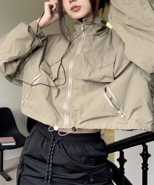 「shameless」 ブルゾン FREE ブラック レディース_画像8