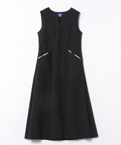 ブルーレーベル クレストブリッジ ノースリーブワンピース BLUE LABEL CRESTBRIDGE（ブルーレーベルクレストブリッジ