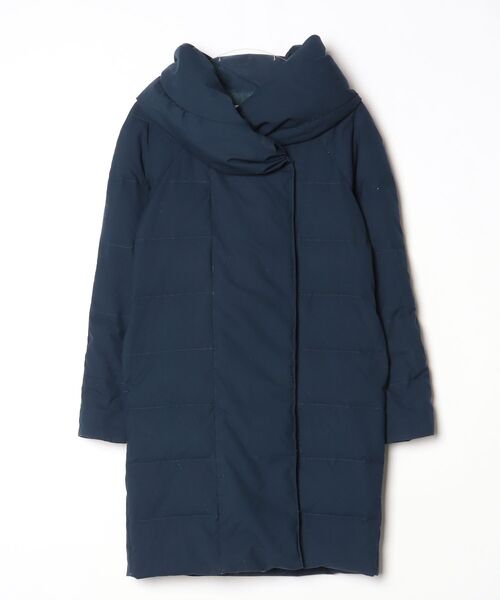 PLST（プラステ） ダウンコート 2 ネイビー レディース : ZOZOTOWN