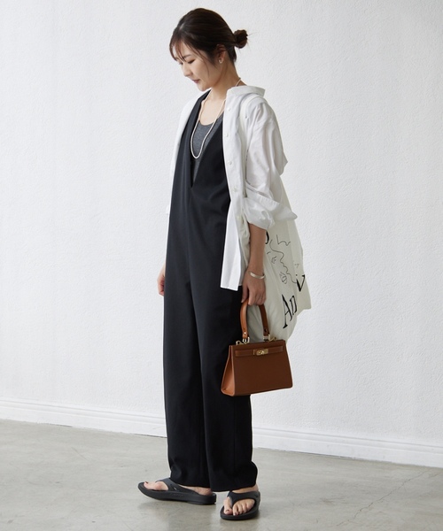 「SLOBE IENA」 オールインワン 36 ネイビー レディース_画像10