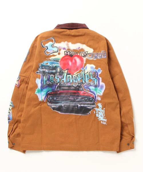 「XLARGE」 ブルゾン LARGE ベージュ メンズ_画像3