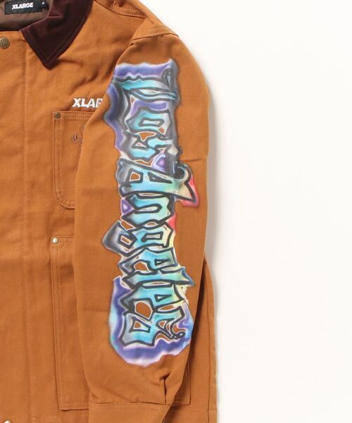 「XLARGE」 ブルゾン LARGE ベージュ メンズ_画像5