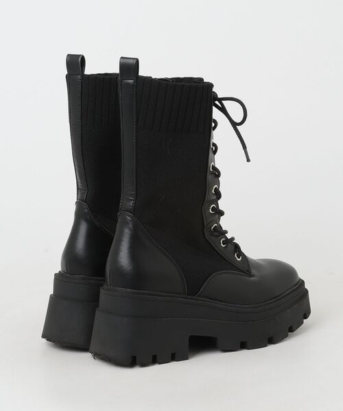 「R&E rosessence」 ブーツ - ブラック レディース_画像2