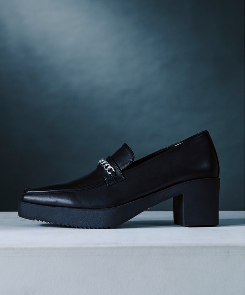 「Ellno Loset」 ローファー X-SMALL ブラック メンズ_画像7