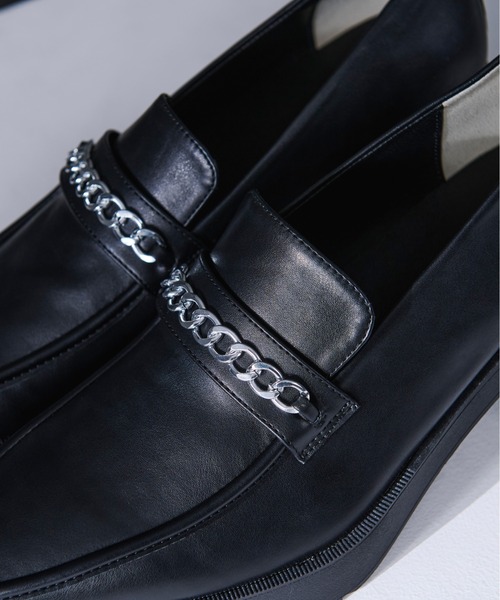 「Ellno Loset」 ローファー X-SMALL ブラック メンズ_画像8