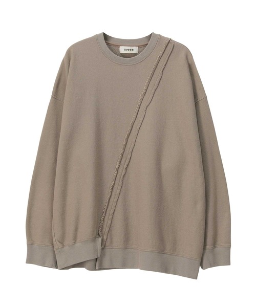 「ZUCCa」 スウェットカットソー X-LARGE ホワイト レディース_画像6