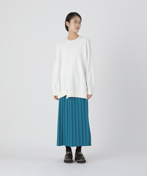 「ZUCCa」 スウェットカットソー X-LARGE ホワイト レディース_画像8