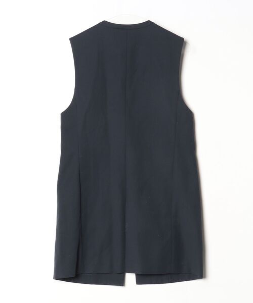 「PLST」 ベスト M ネイビー レディース_画像2