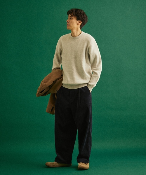 「417 EDIFICE」 長袖ニット MEDIUM ブラック系その他 メンズ_画像4