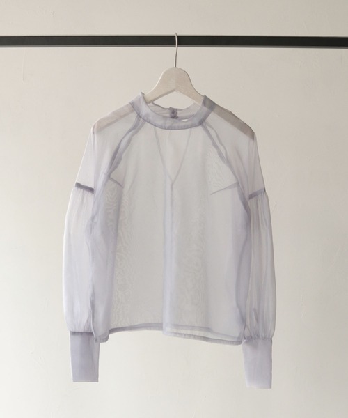 「cheriella」 長袖ブラウス M グレー レディース_画像3