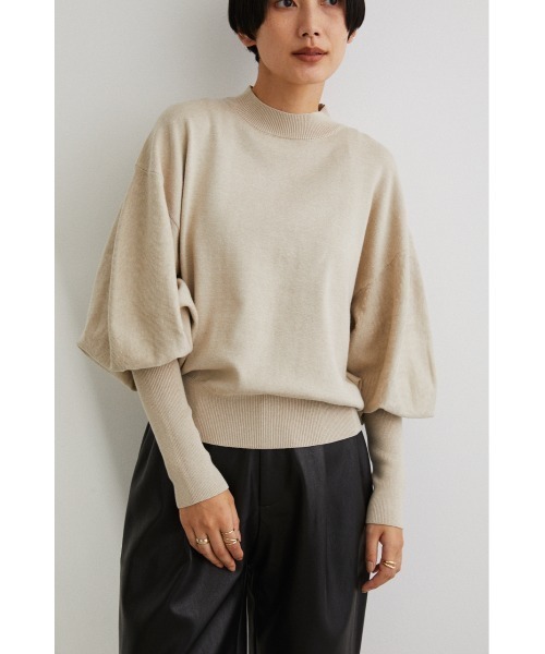 「STYLEMIXER」 長袖ニット FREE レッド レディース_画像5