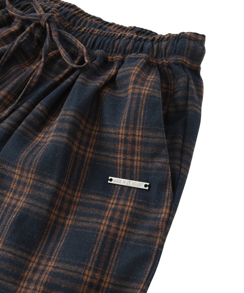 「ACLENT」 スラックス FREE ネイビー レディース_画像9