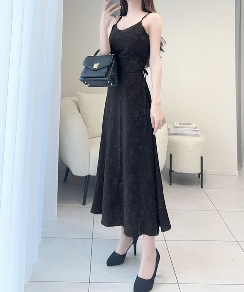 「mily bilet」 コンビワンピース SMALL グレー レディース_画像4