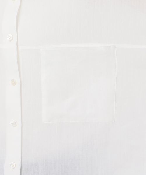 plage（プラージュ） ブラウス シャツ 「追加」RAMIE LYOCELL CROPPED