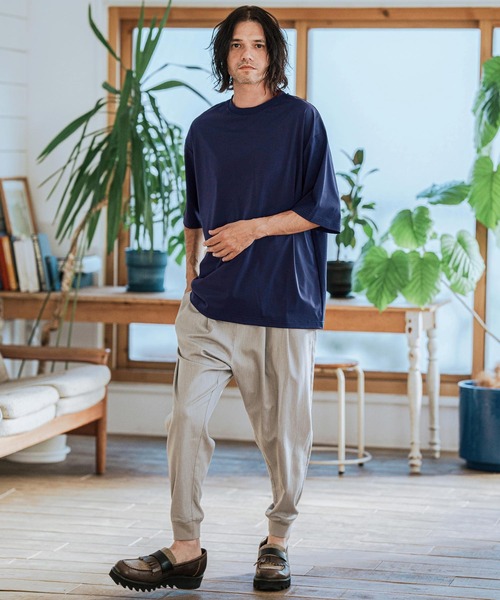 「CAMBIO」 半袖Tシャツ S ブラック メンズ_画像7
