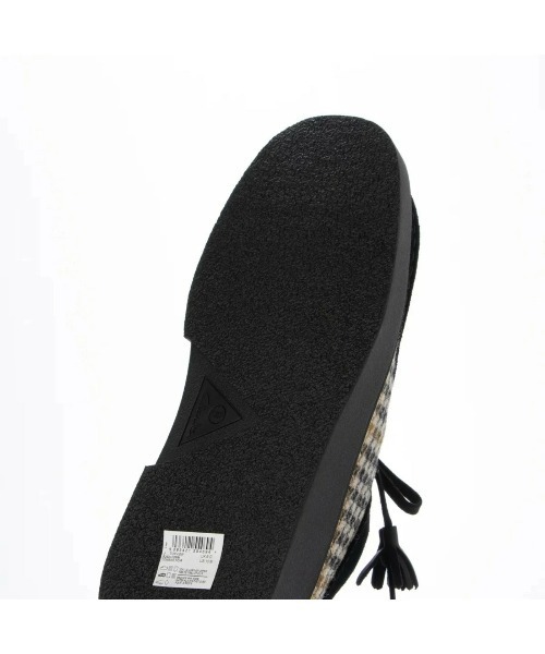 「Clarks」 シューズ「HARRIS TWEEDコラボ」 25cm ブラック メンズの画像