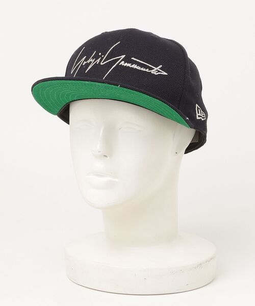 Yohji Yamamoto POUR HOMME キャップ「NEW ERAコラボ」 - ブラック