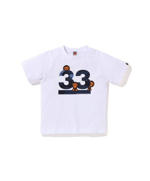 アベイシングエイプ　キッズTシャツ　ベビーマイロ A BATHING APE（アベイシングエイプ） tシャツ A BATHING APE 33RD