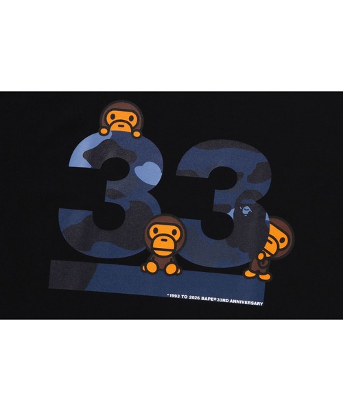 A BATHING APE（アベイシングエイプ） tシャツ A BATHING APE 33RD