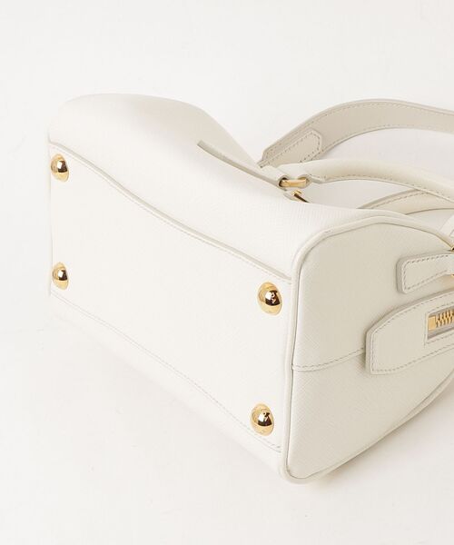 PRADA（プラダ） ミニボストン 2way ショルダーバッグ - ホワイト
