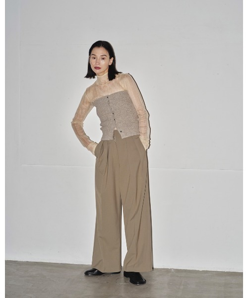 「TODAYFUL」 パンツ 36inch ブラウン レディース
