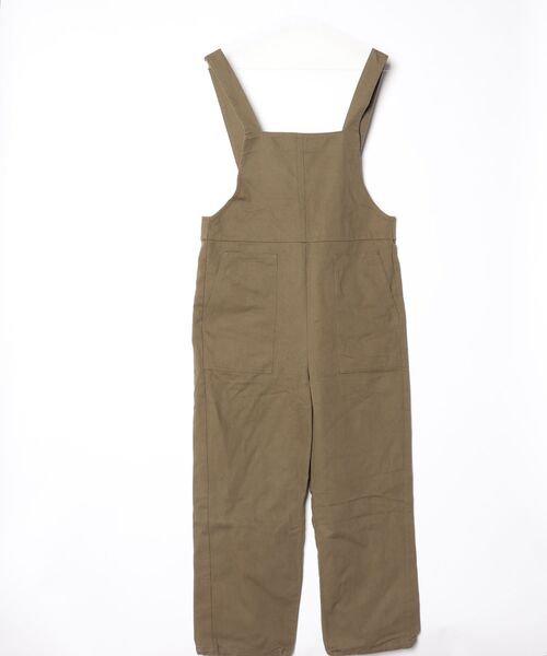 「CANAL JEAN」 「rcw」オーバーオール 38 カーキ レディース