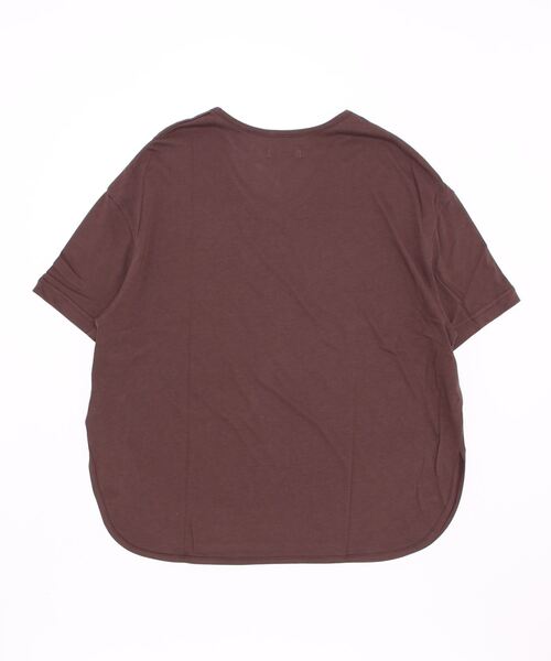 「STYLE DELI」 半袖Tシャツ FREE ブラウン レディース_画像2