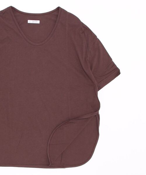 「STYLE DELI」 半袖Tシャツ FREE ブラウン レディース_画像3
