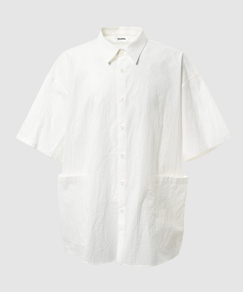 DIGAWEL（ディガウェル） シャツ 半袖 Side pocket S/S shirt メンズ