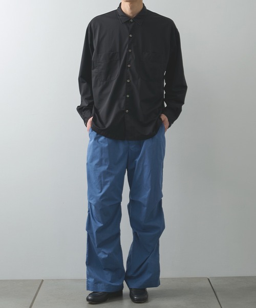 【マツフジ】 Wool Cargo Pocket Wide Trousers MATSUFUJI/マツフジ】Wool Cargo Pocket Wide Trousers（カーゴパンツ