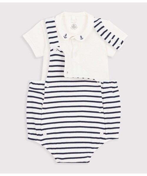 PETIT BATEAU（プチバトー） ベビー服 ロンパース チュビックベビー2