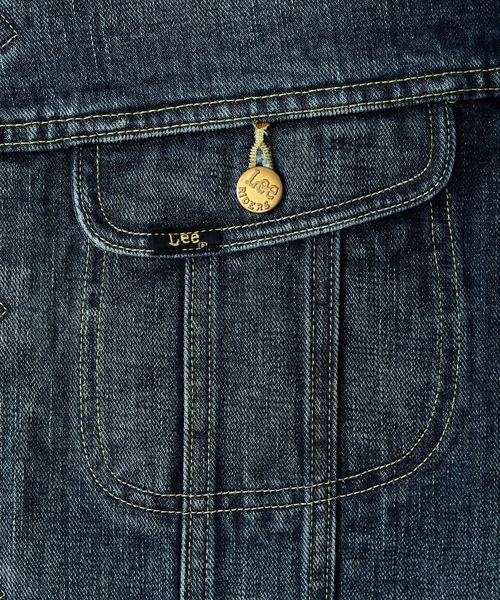「Lee」 デニムジャケット SMALL ブルー メンズ_5