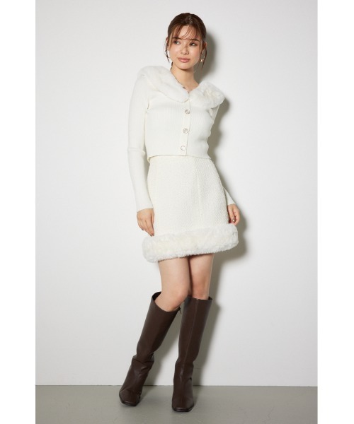 「rienda」 キュロット SMALL ホワイト レディース_画像3