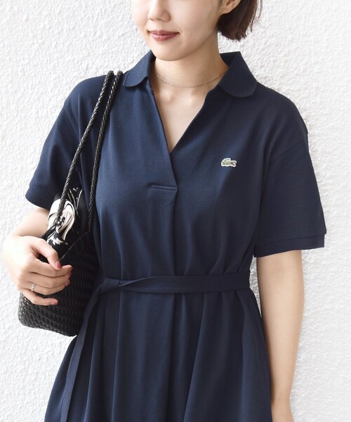 LACOSTE（ラコステ） ワンピース LACOSTE:「洗濯機可能」スキッパー