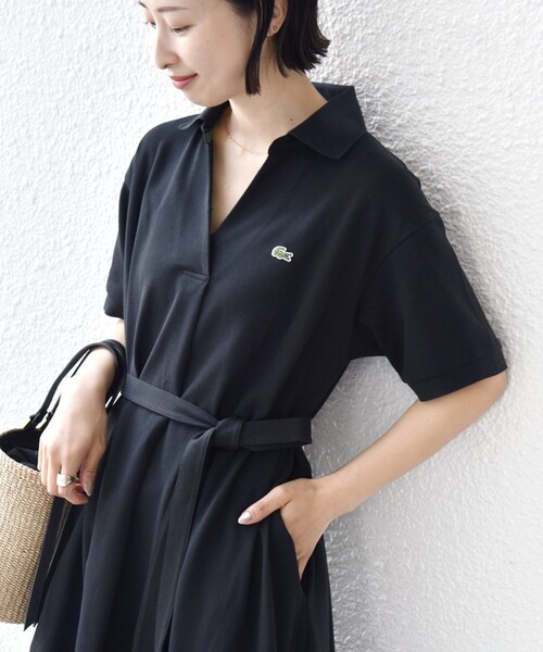 LACOSTE（ラコステ） ワンピース LACOSTE:「洗濯機可能」スキッパー