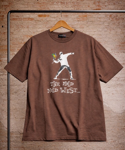 BRANDALISED tシャツ (ブランダライズド) Tシャツ 半袖 バンクシー