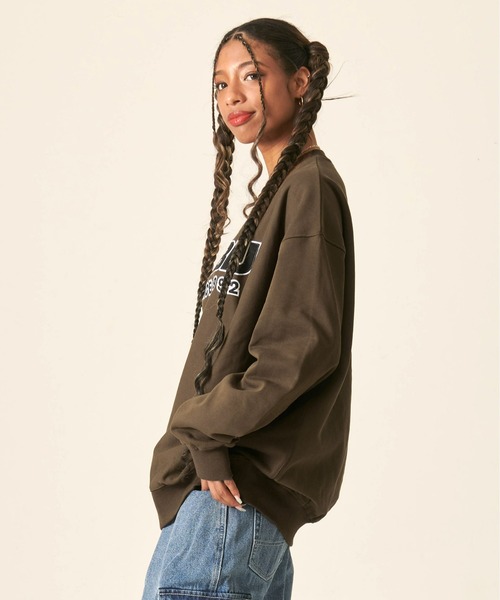 「FUBU」 スウェットカットソー X-LARGE ブラック メンズ_画像9