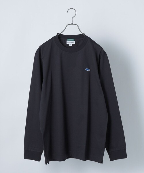 LACOSTE（ラコステ） 長袖Tシャツ MEDIUM ホワイト メンズ : ZOZOTOWN