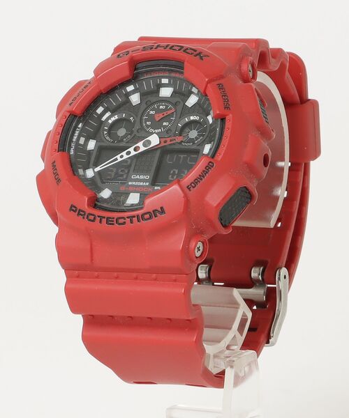 G-SHOCK 「G-SHOCK」 デジタル腕時計 - レッド メンズ : ZOZOTOWN
