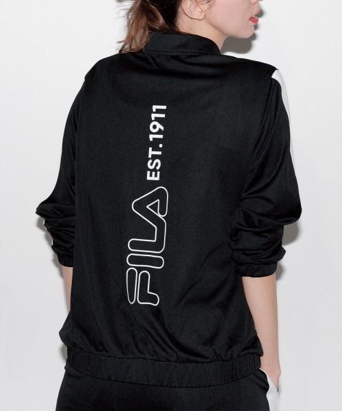 FILA（フィラ） セットアップジャージ M ブラック レディース