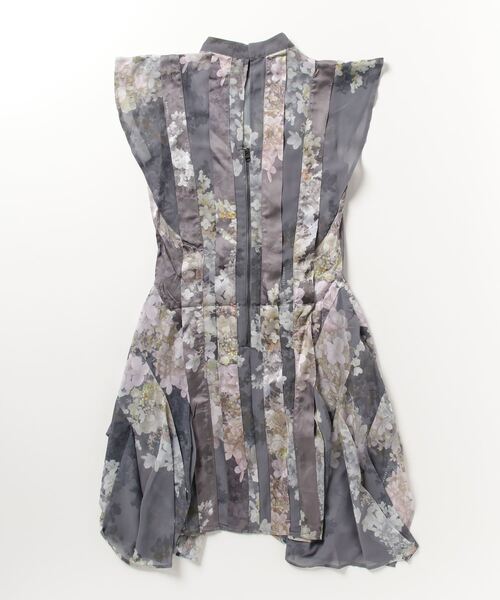 「ALLSAINTS」 半袖ワンピース 4 グレー系その他 レディース_画像2