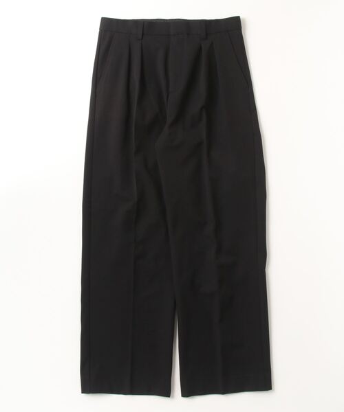 「BEAMS HEART」 スラックス SMALL ブラック メンズ_画像2
