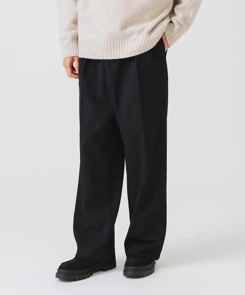 「BEAMS HEART」 スラックス SMALL ブラック メンズ_画像5
