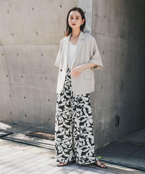 「SENSE OF PLACE by URBAN RESEARCH」 スラックス MEDIUM ブルー系その他 レディース_画像4