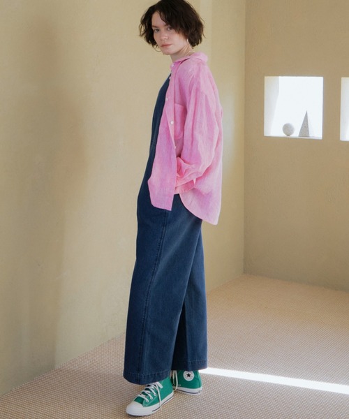 「DOUX ARCHIVES」 長袖シャツ FREE イエロー レディース_画像5