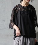 アンティカ antiqua tシャツ 半袖 花...の詳細画像5