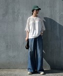 アンティカ antiqua tシャツ 半袖 花...の詳細画像2