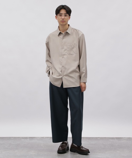 「LAKOLE」 長袖シャツ LARGE ホワイト メンズ_画像2