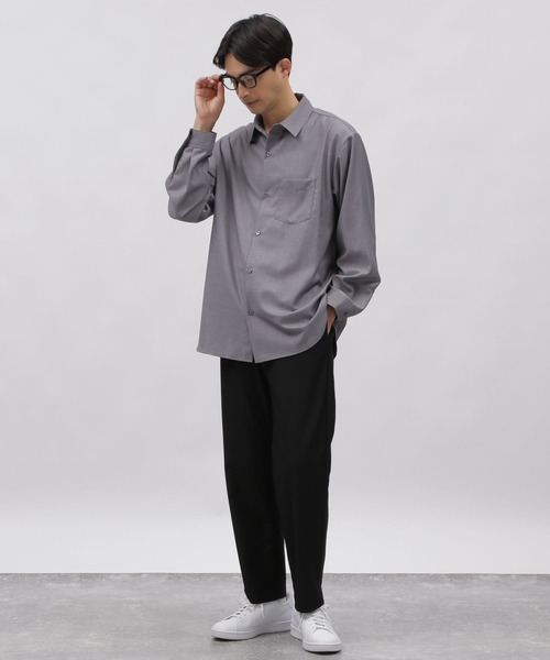 「LAKOLE」 長袖シャツ LARGE ホワイト メンズ_画像4