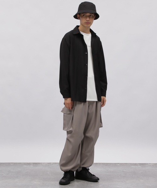 「LAKOLE」 長袖シャツ LARGE ホワイト メンズ_画像5